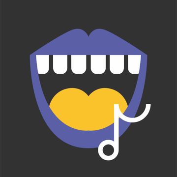 Diseño de una boca cantando